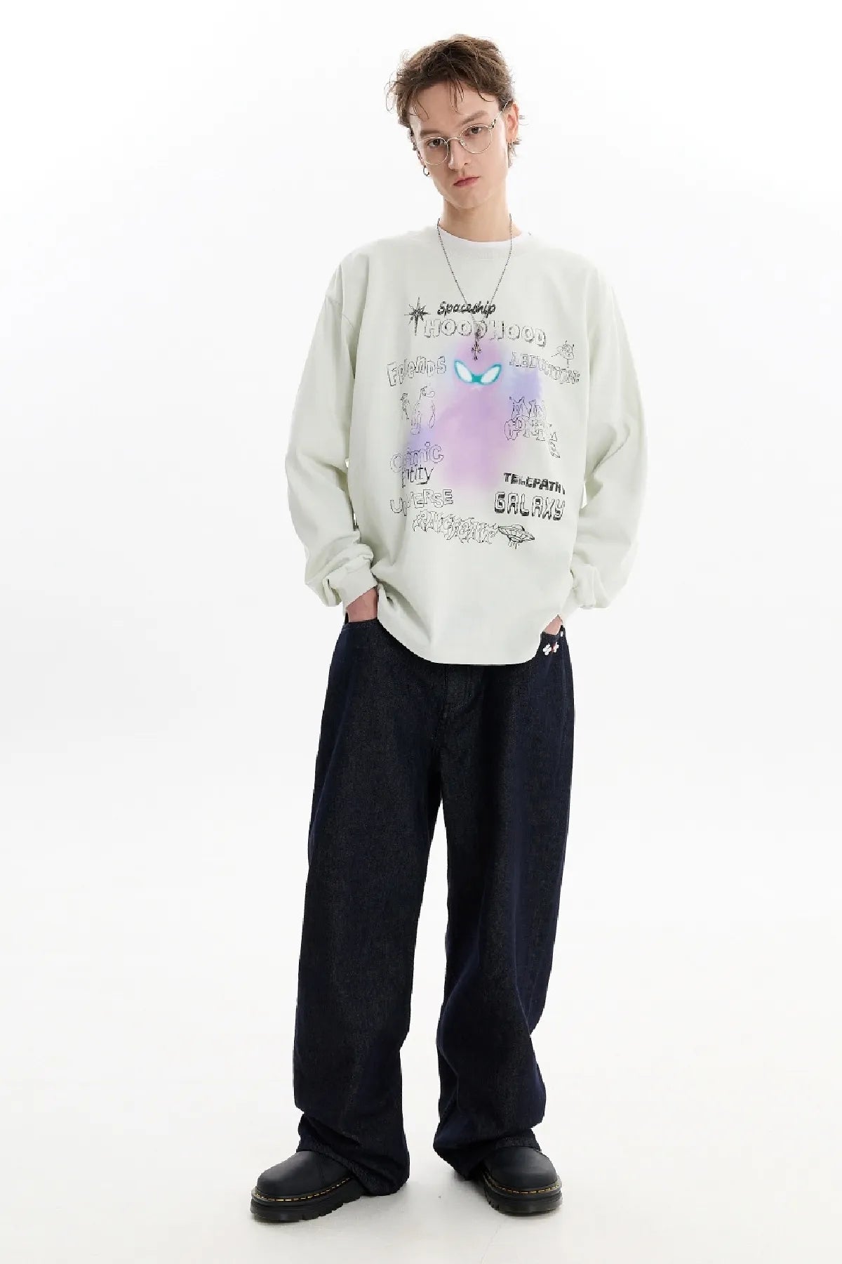 Spray Alien Long Sleeve T-shirt