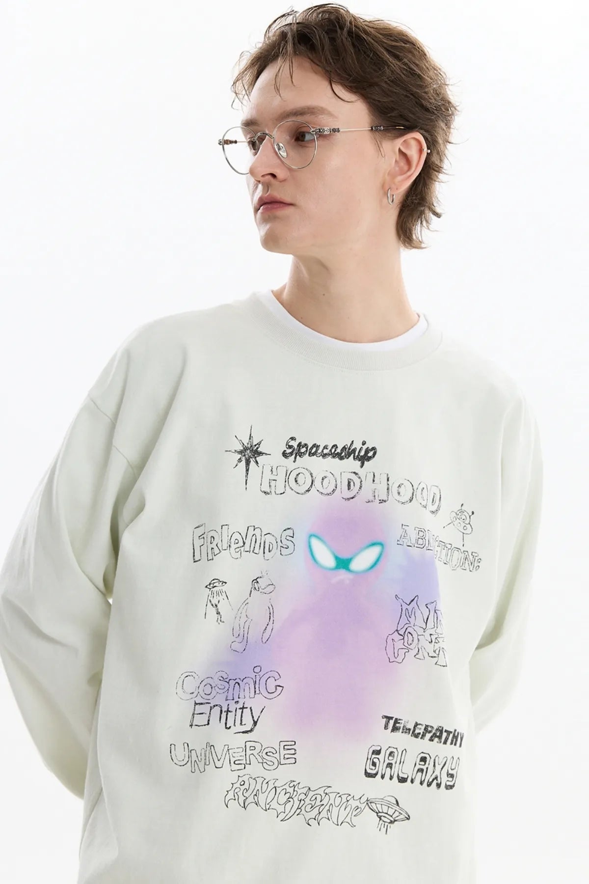 Spray Alien Long Sleeve T-shirt