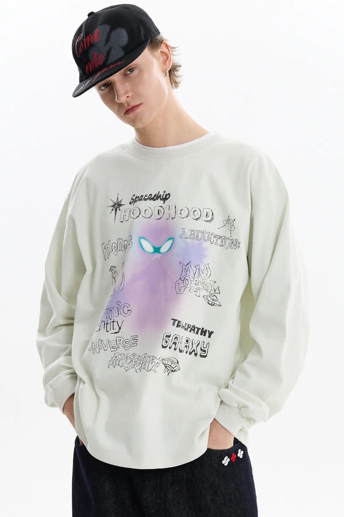 Spray Alien Long Sleeve T-shirt