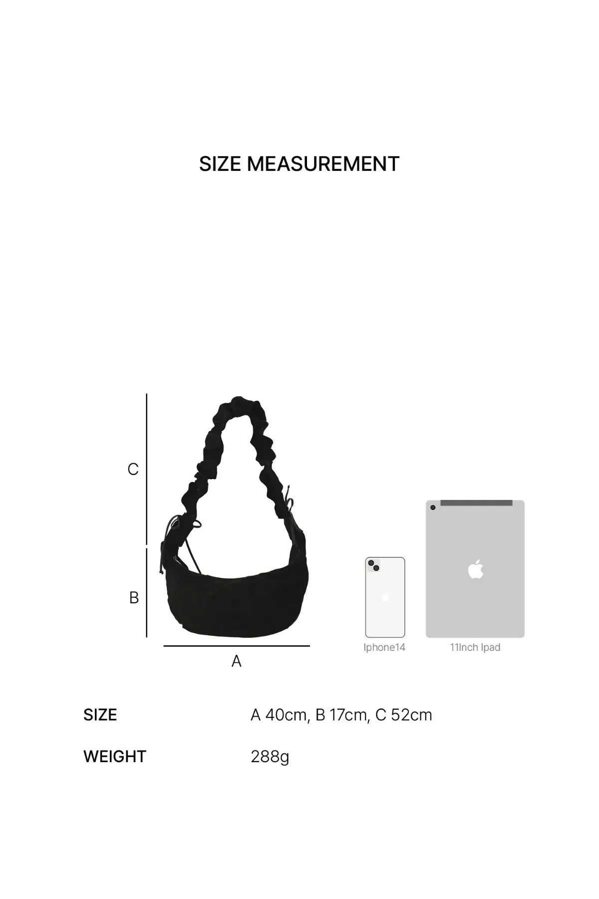 Suede Purring Bag