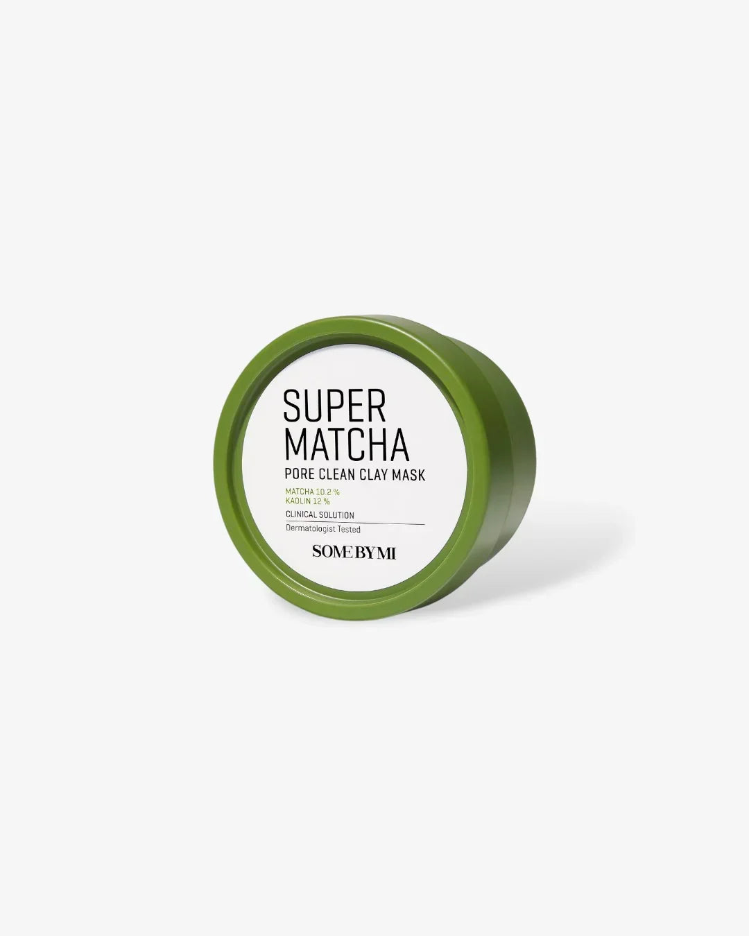 SOME BY MI Super Matcha Pore Clean Clay Mask in green container on white background