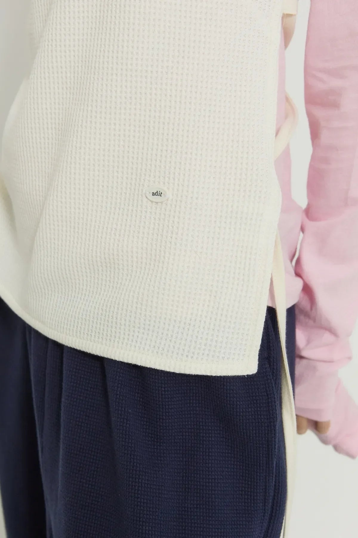 Waffle Open Back Top