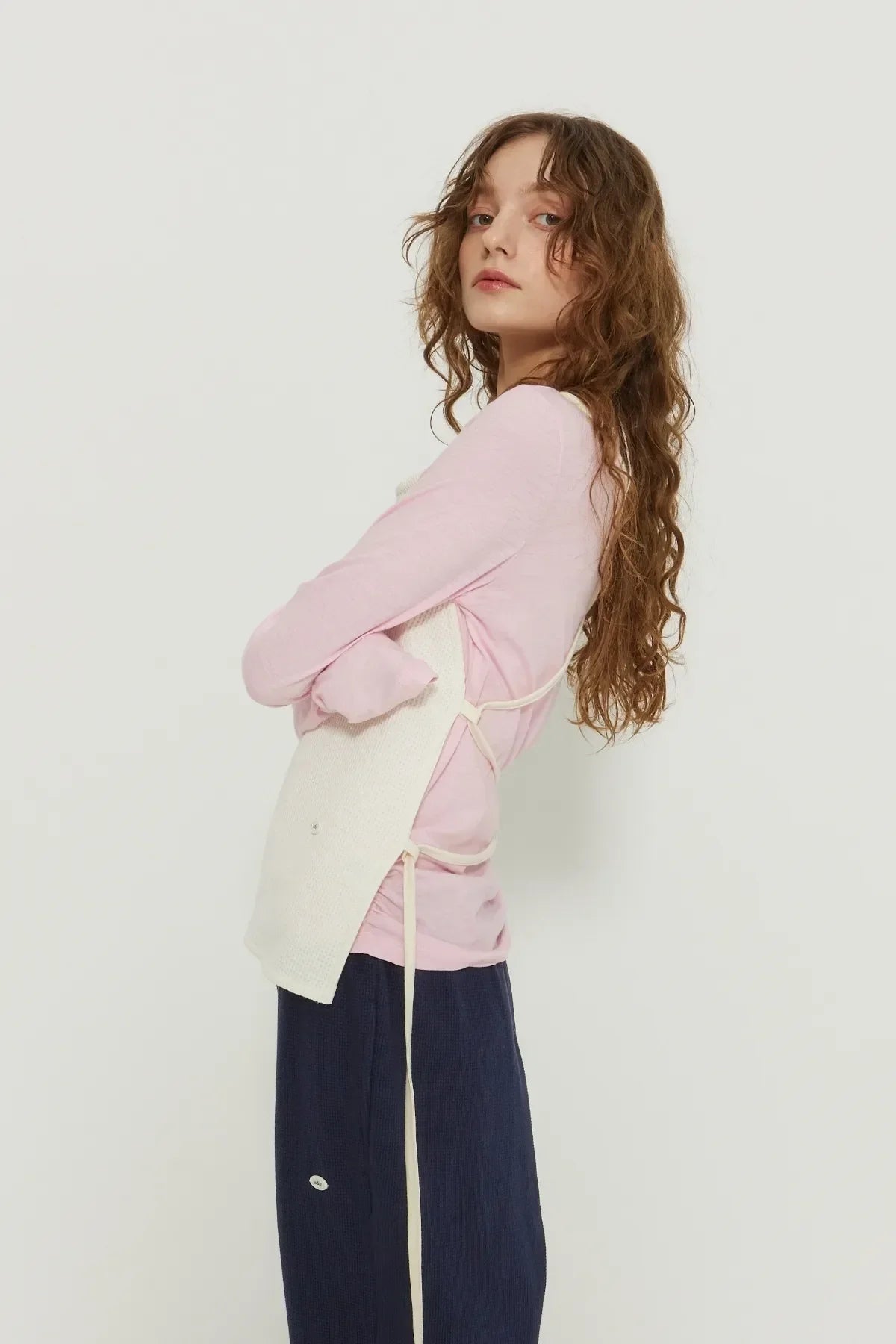 Waffle Open Back Top