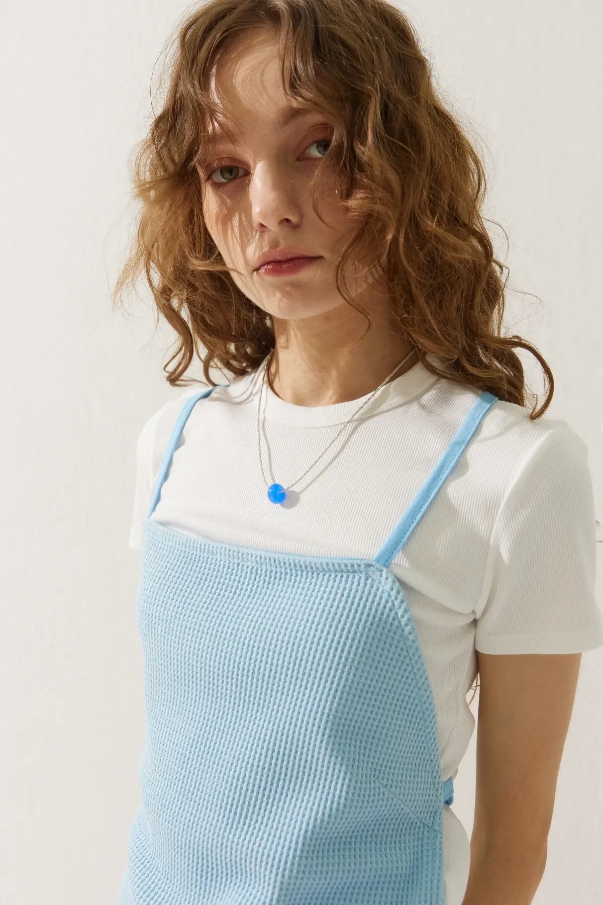 Waffle Open Back Top